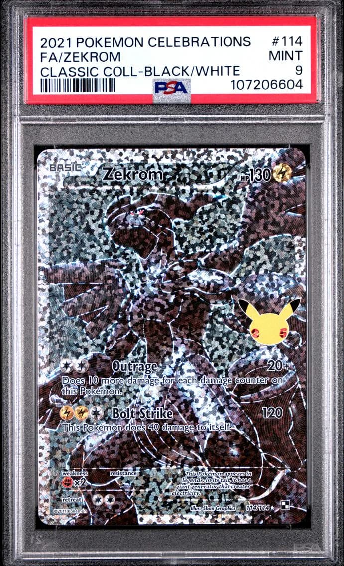 Zekrom, Celebrations Classic Collection, PSA 9