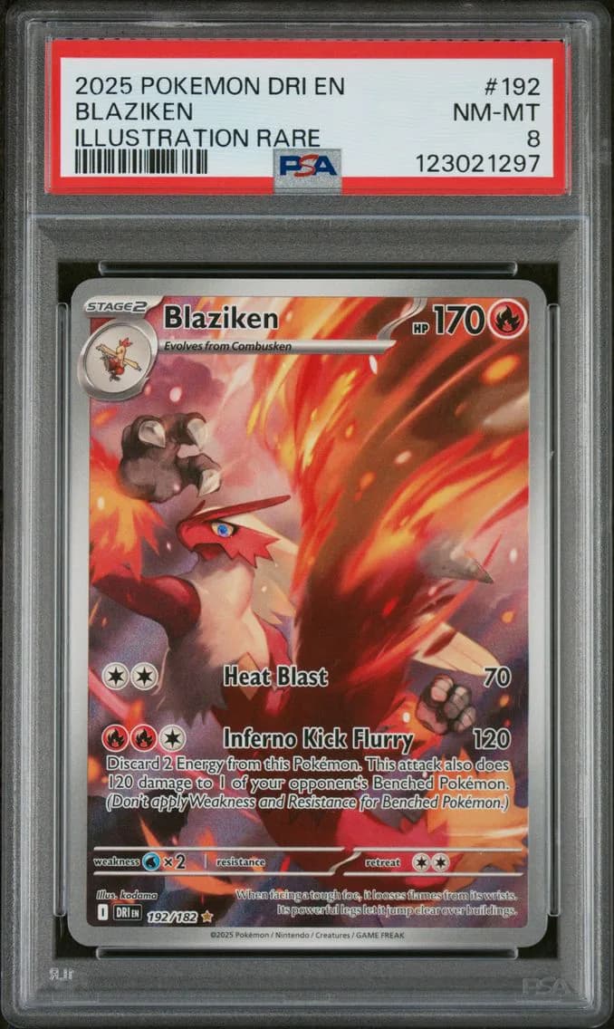 Blaziken, Destined Rivals, PSA 8