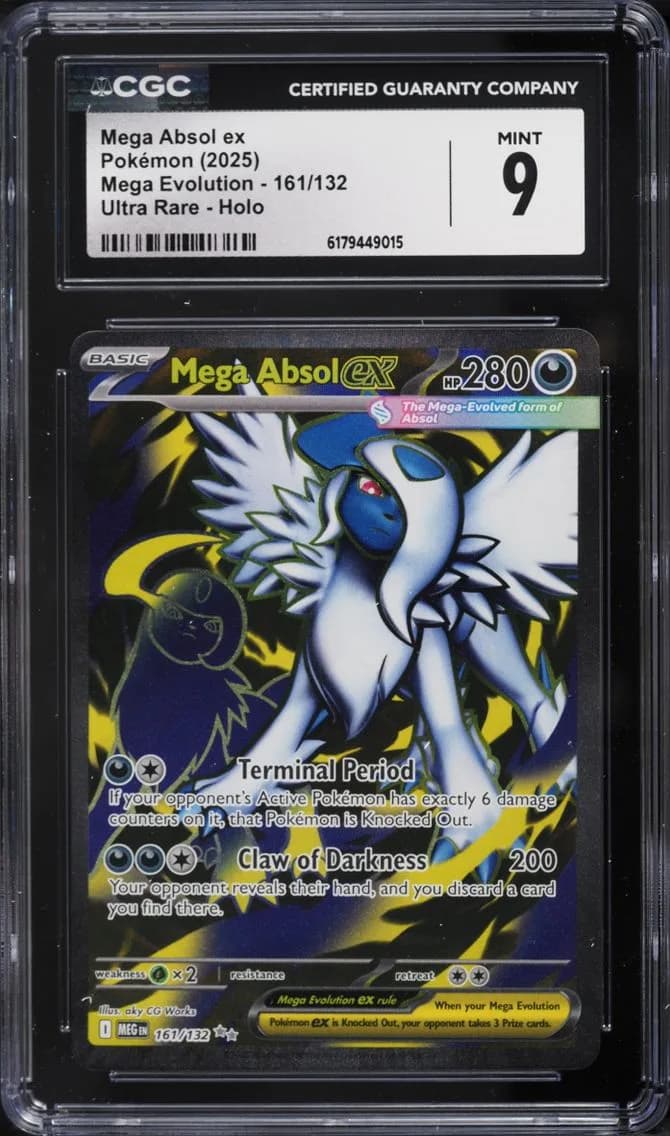 Mega Absol ex, Mega Evolution, CGC 9
