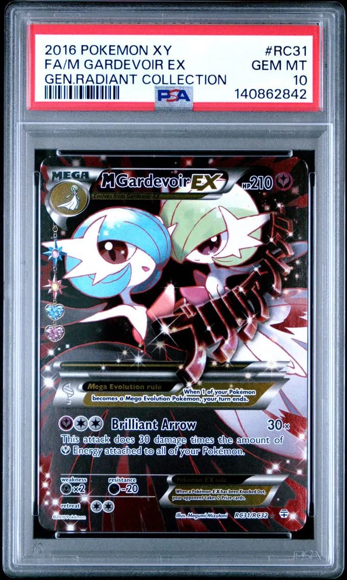 M Gardevoir EX, XY Generations Radiant Collection, PSA 10