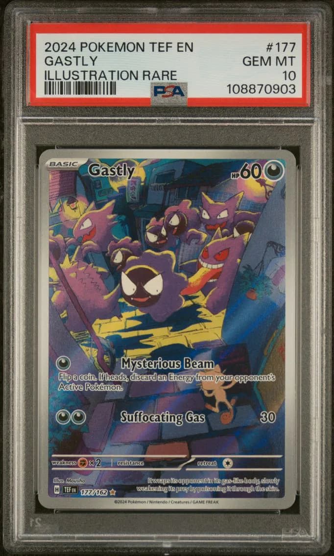 Gastly, Temporal Forces, PSA 10
