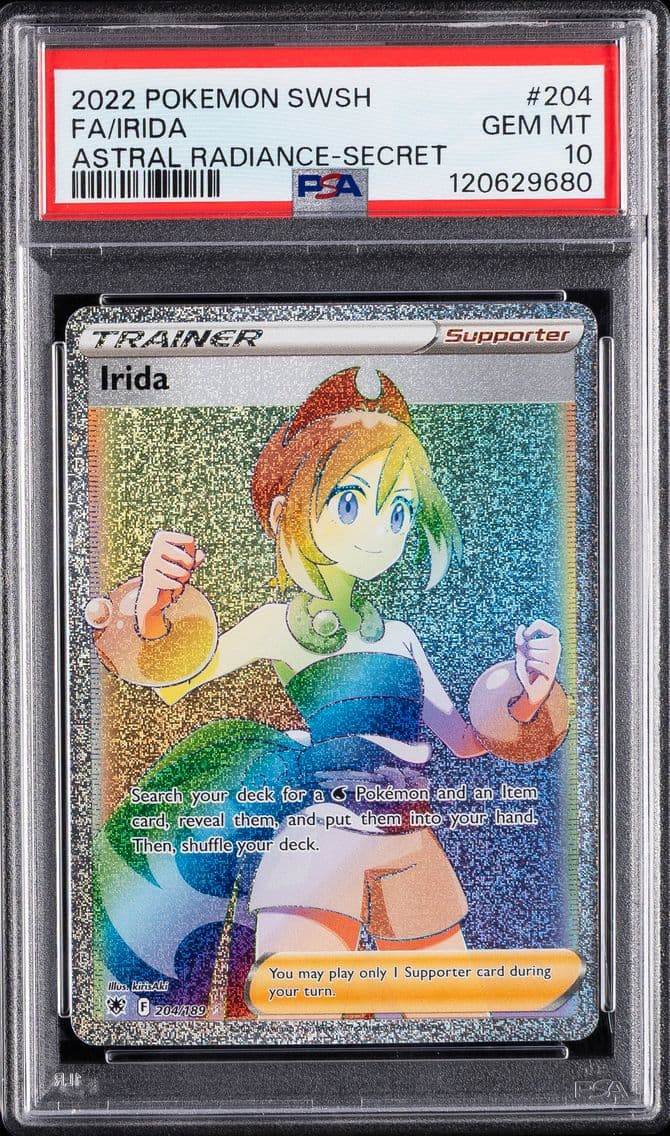 Irida, Sword & Shield Astral Radiance, PSA 10