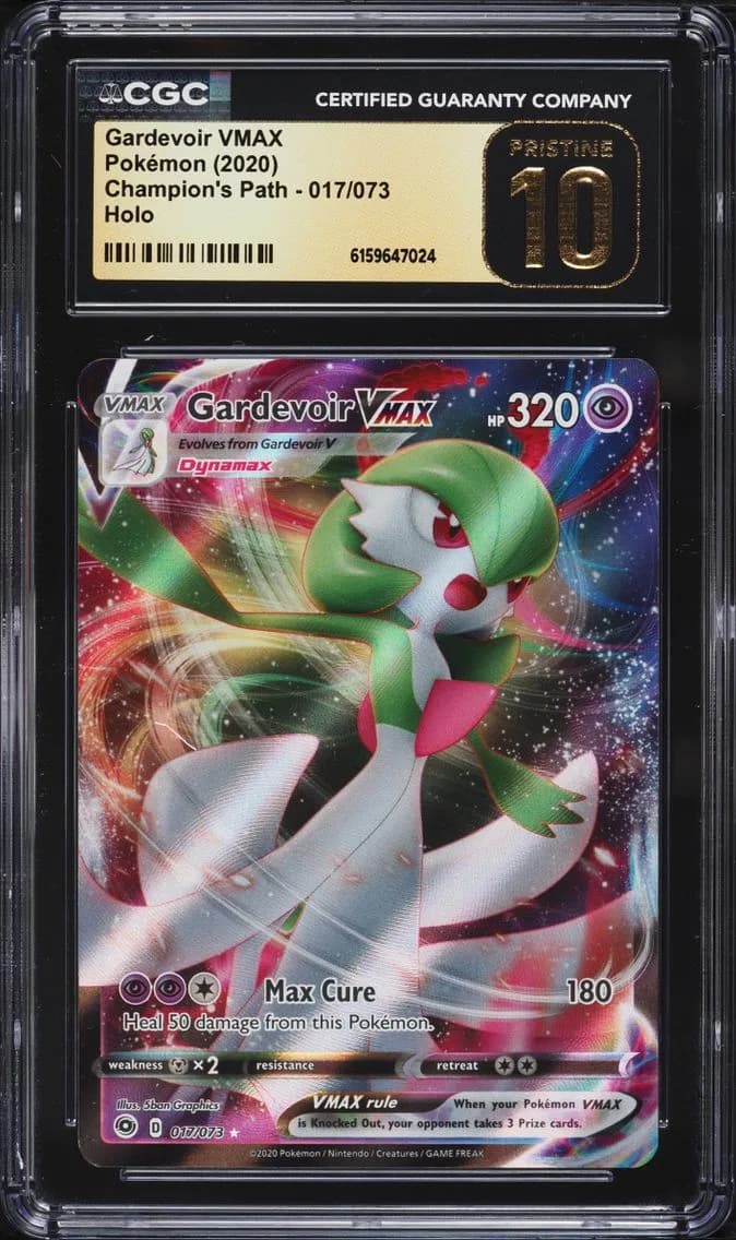 Gardevoir VMAX, Champion's Path, CGC 10