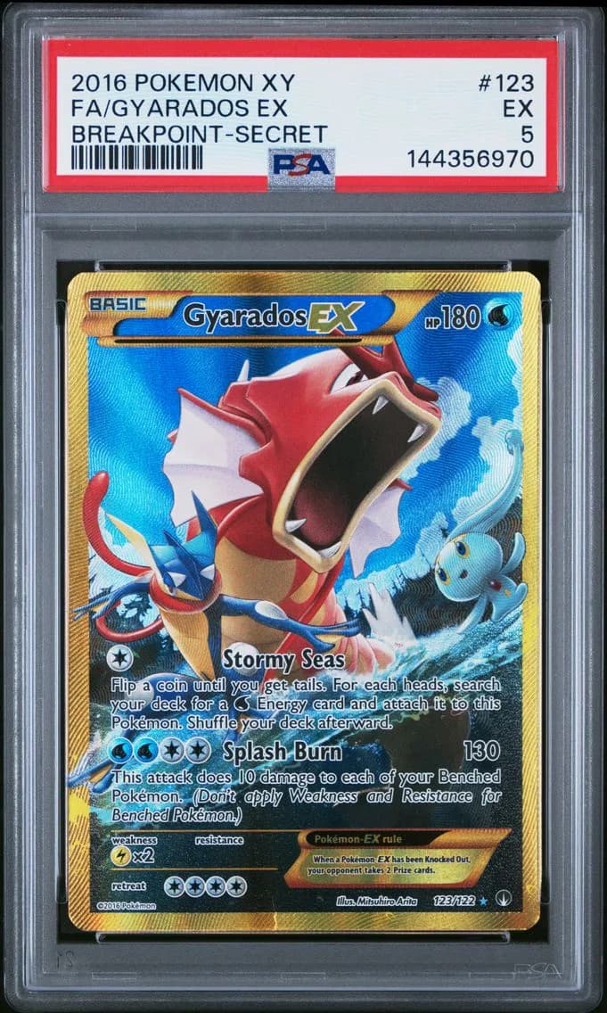 Gyarados EX, XY Breakpoint, PSA 5