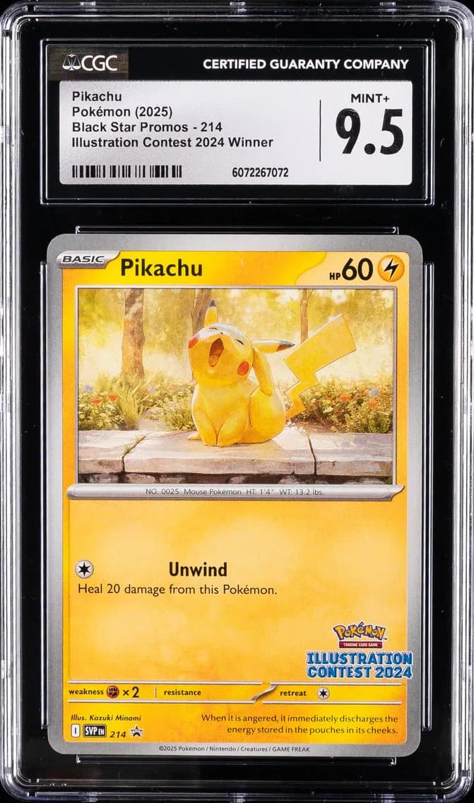 Pikachu, Black Star Promos - Scarlet & Violet SVP EN, CGC 9.5