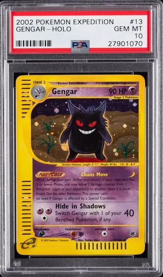 Gengar-Holo, PSA 10