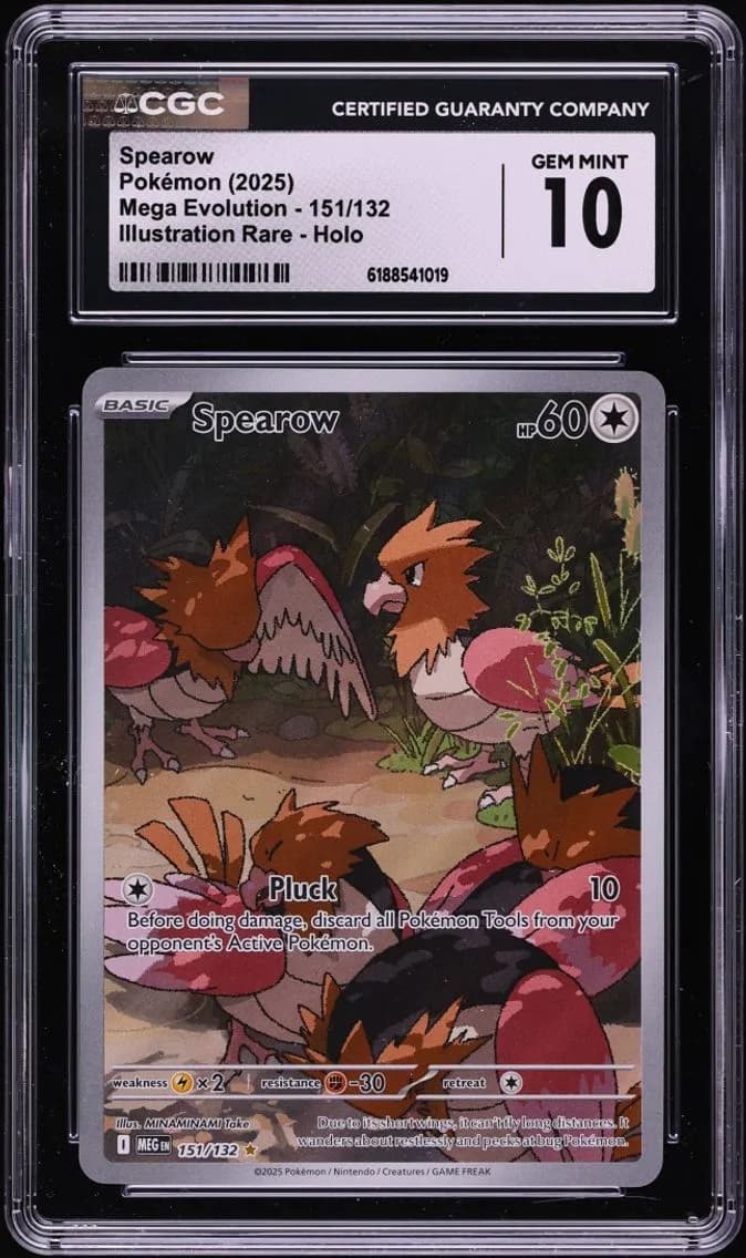 Spearow, Mega Evolution, CGC 10