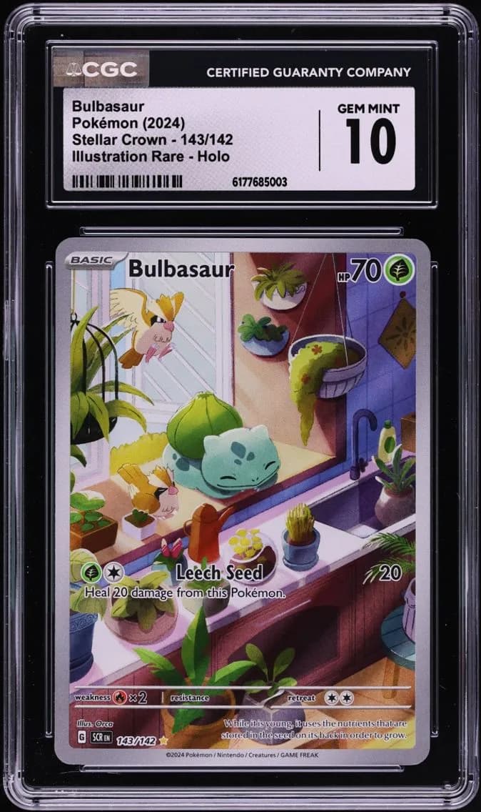 Bulbasaur, Stellar Crown, CGC 10