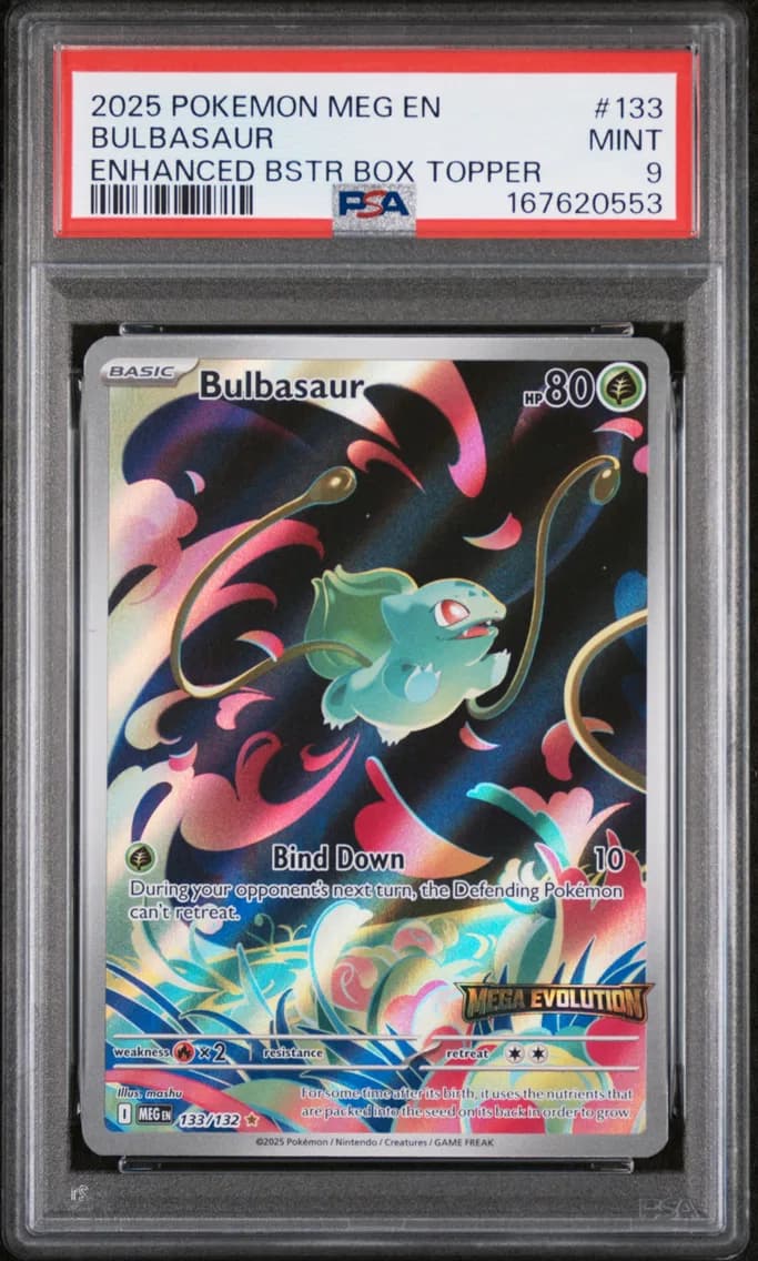 Bulbasaur, Mega Evolution, PSA 9