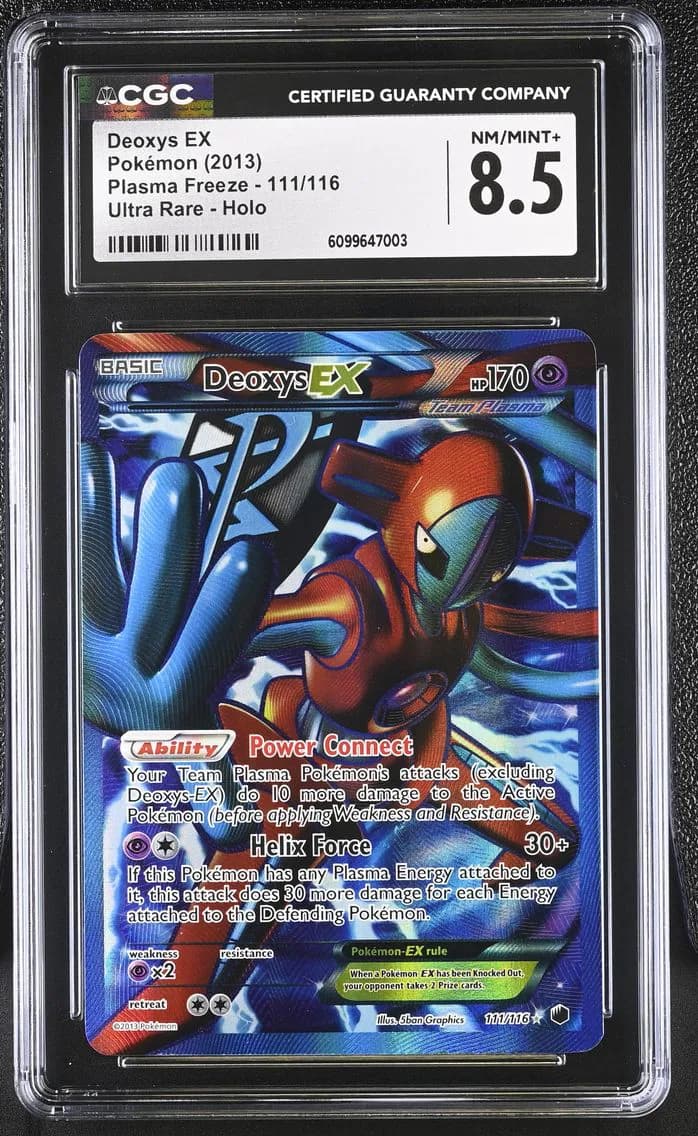 Deoxys EX, Plasma Freeze, CGC 8.5