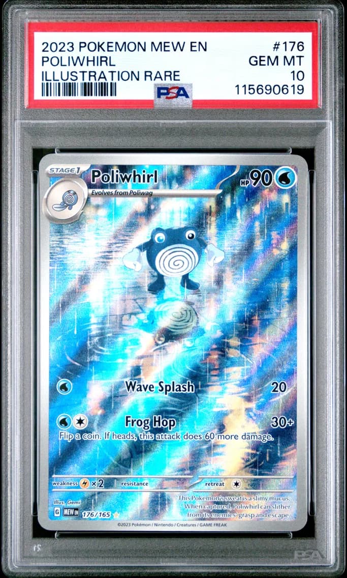 Poliwhirl, 151, PSA 10