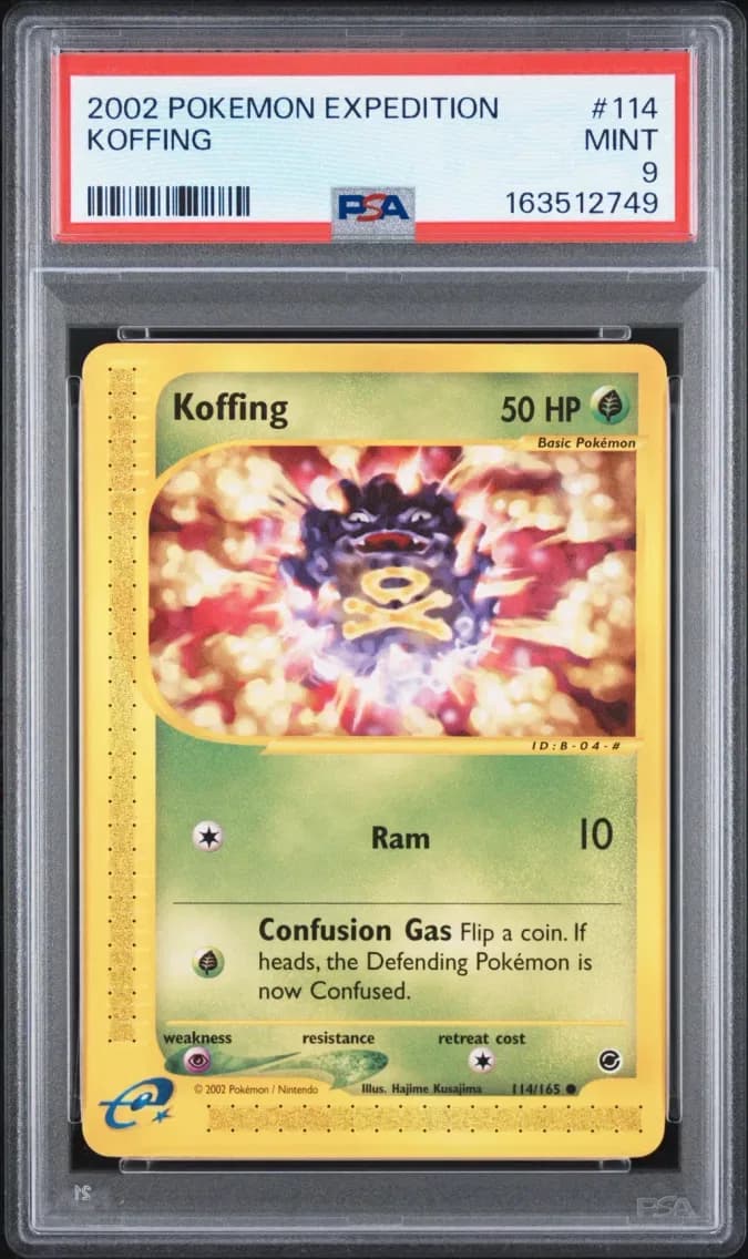 Koffing, Expedition, PSA 9