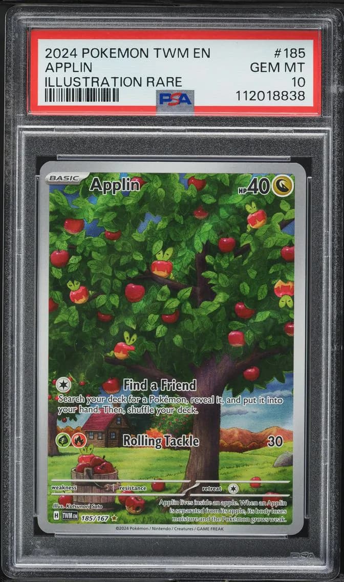 Applin, Twilight Masquerade, PSA 10