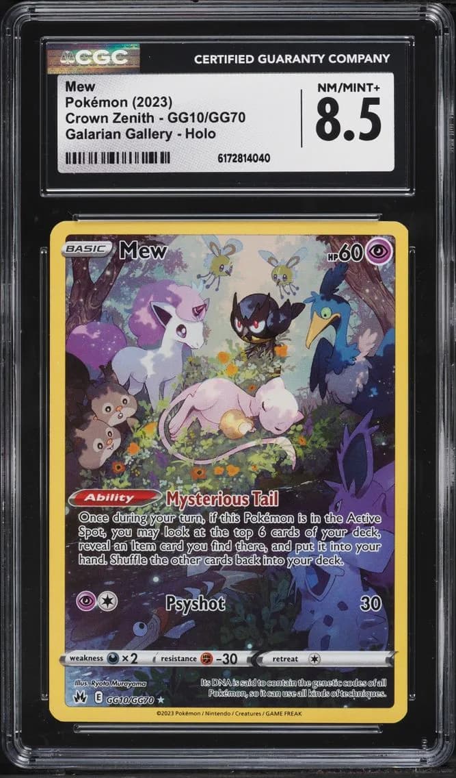 Mew, Crown Zenith, CGC 8.5