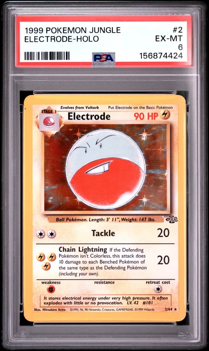 Electrode-Holo, Jungle, PSA 6