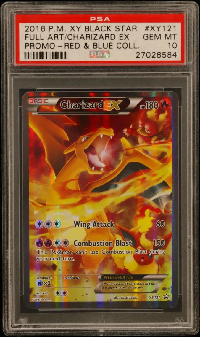 Charizard EX, XY Black Star Promo, PSA 10