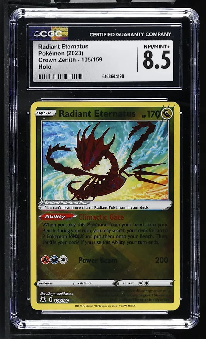 Radiant Eternatus, Crown Zenith, CGC 8.5