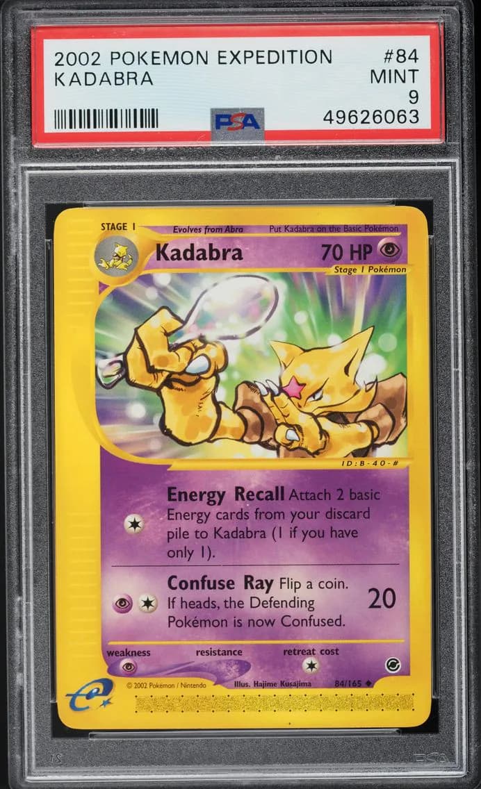 Expedition Kadabra, Expedition, PSA 9