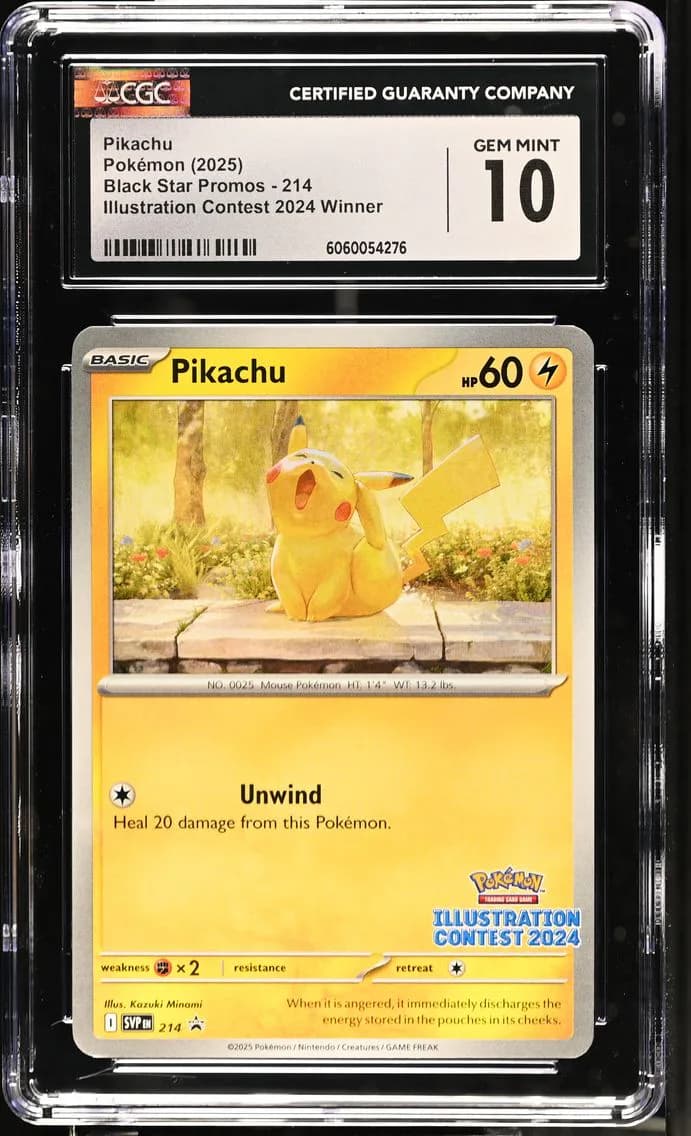 Pikachu, Black Star Promos - Scarlet & Violet SVP EN, CGC 10
