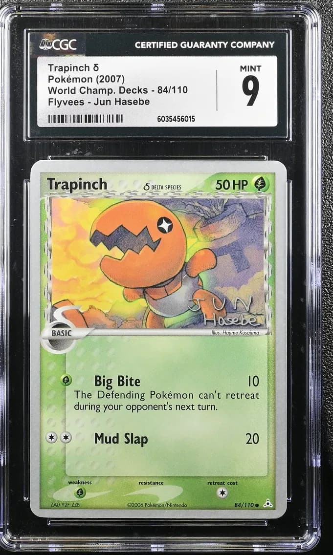 Trapinch δ, World Championship Decks, CGC 9
