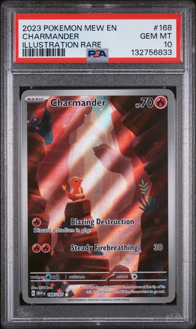 Charmander, 151, PSA 10
