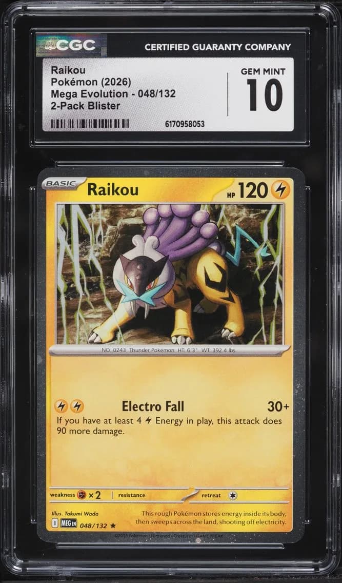 Raikou, Mega Evolution, CGC 10