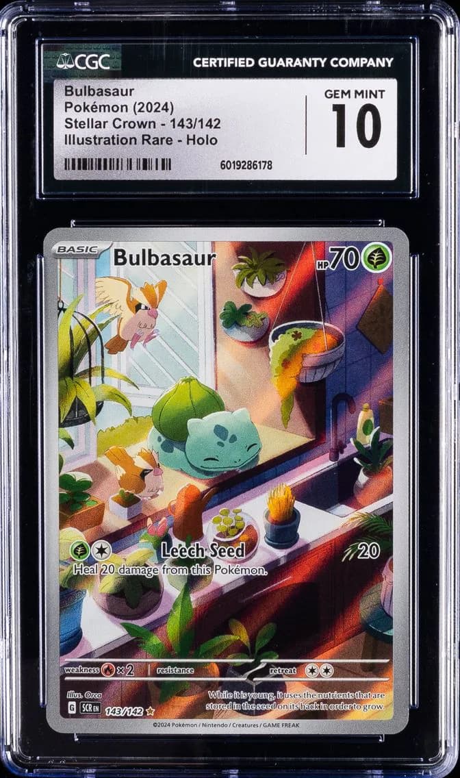Bulbasaur, Stellar Crown, CGC 10