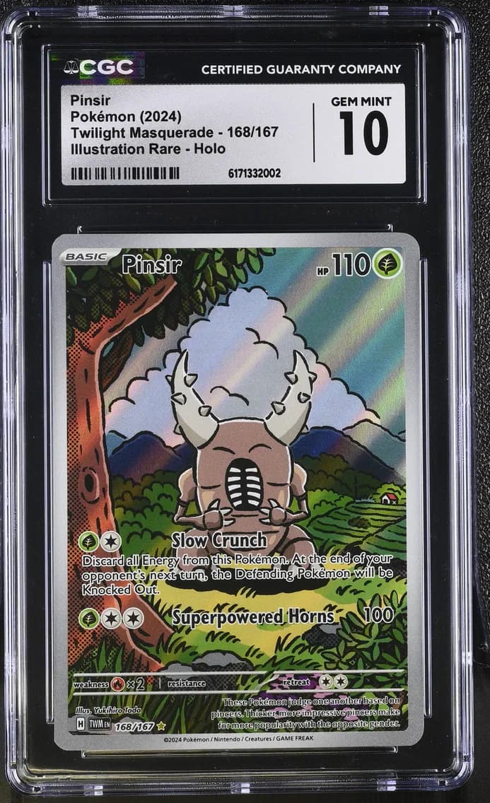 Pinsir, Twilight Masquerade, CGC 10