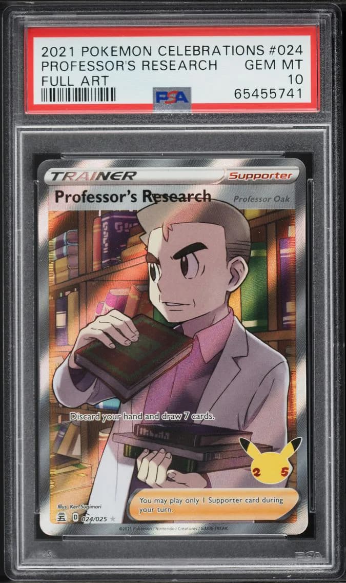 Professor's Research, Celebrations, PSA 10