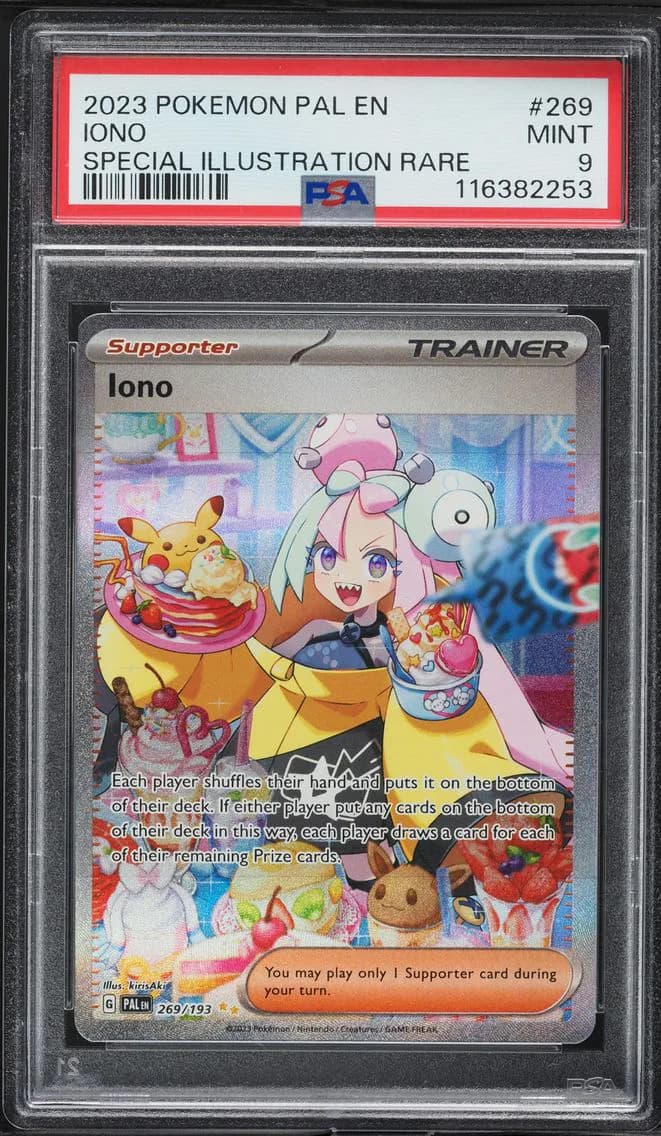 Iono, Paldea Evolved, PSA 9