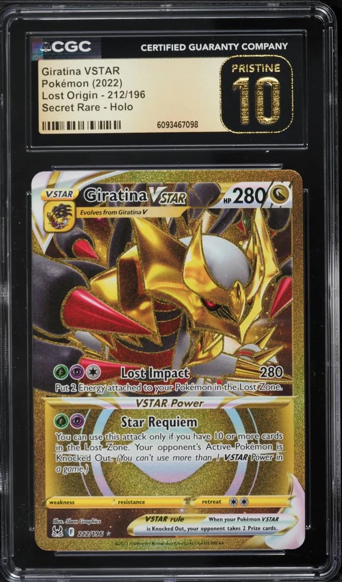 Giratina VSTAR, Lost Origin, CGC 10