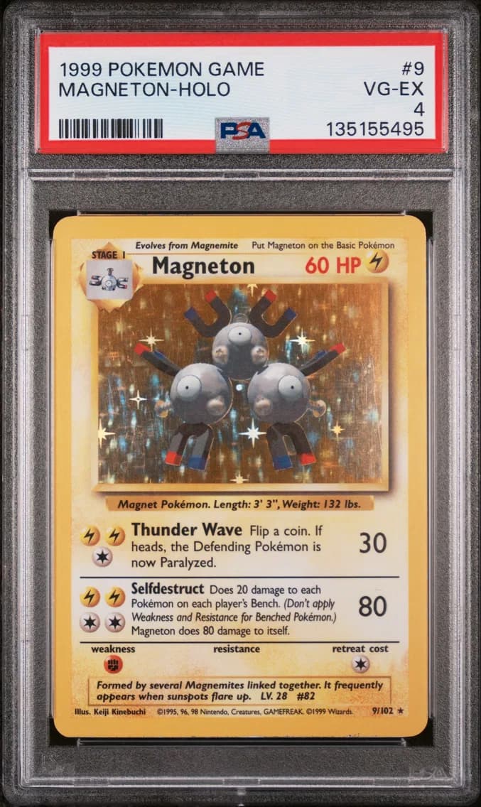Magneton-Holo, Game, PSA 4