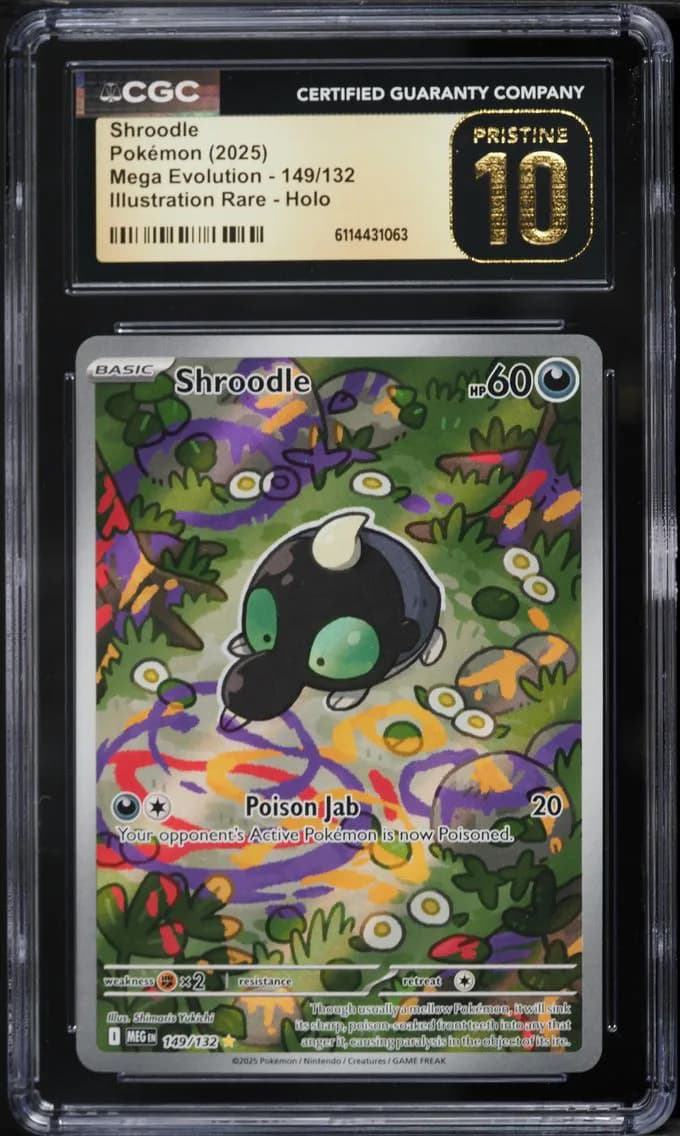 Shroodle, Mega Evolution, CGC 10