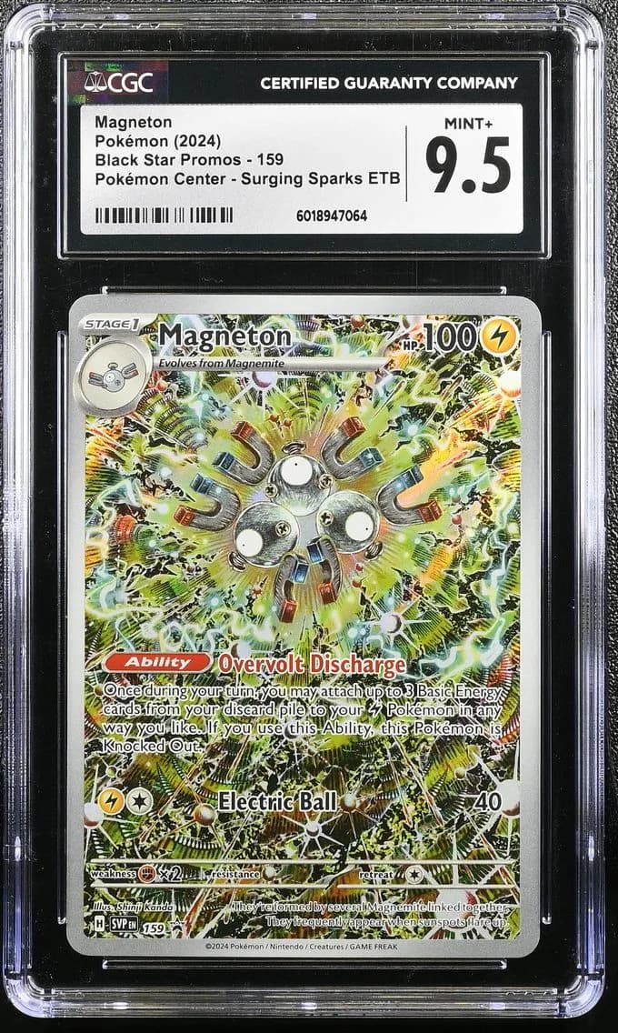 Magneton, Black Star Promos - Scarlet & Violet SVP EN, CGC 9.5