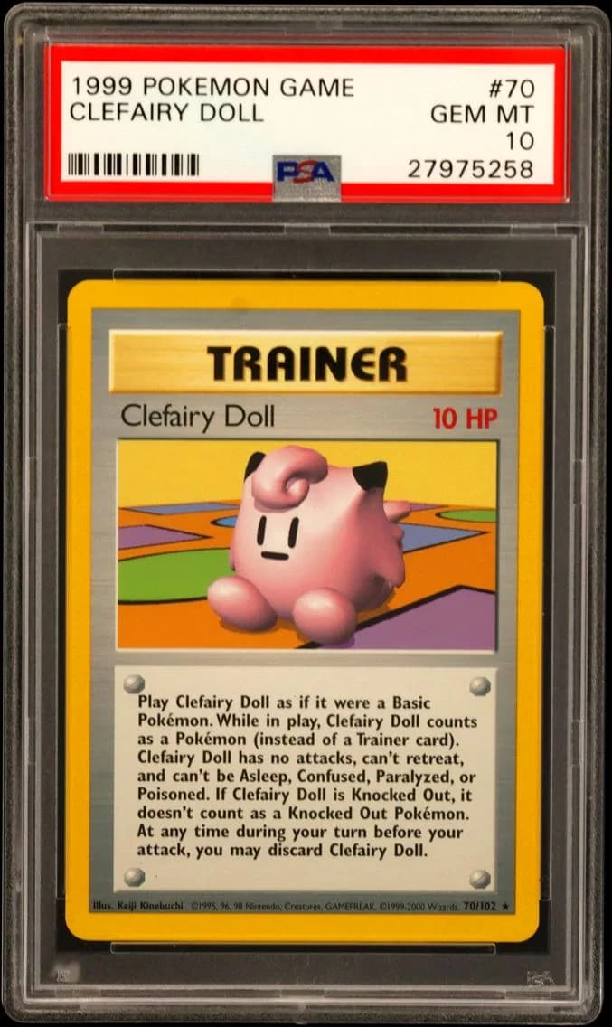 Clefairy Doll, Game, PSA 10