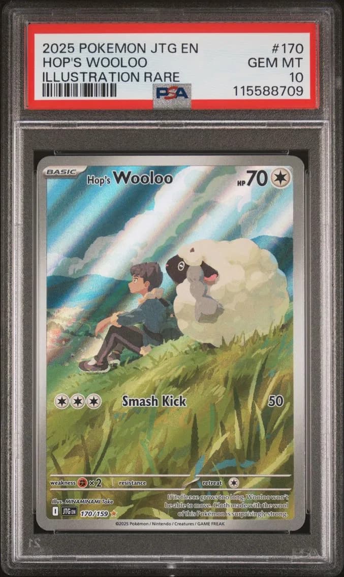 Hop's Wooloo, Journey Together, PSA 10