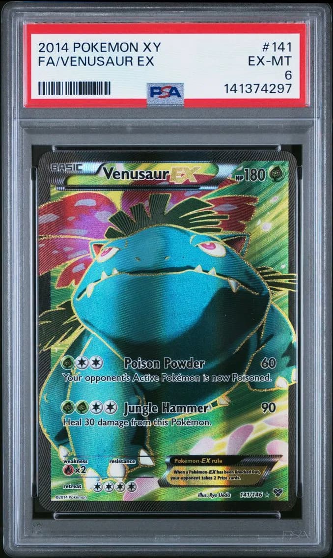 Venusaur EX, XY, PSA 6