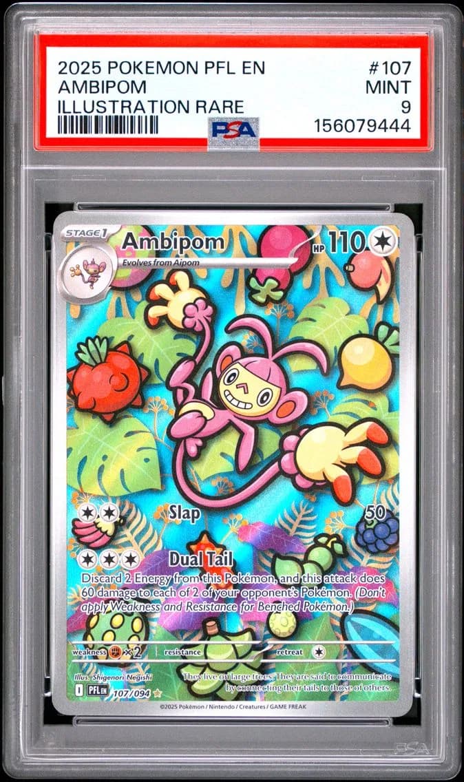 Ambipom, Phantasmal Flames, PSA 9
