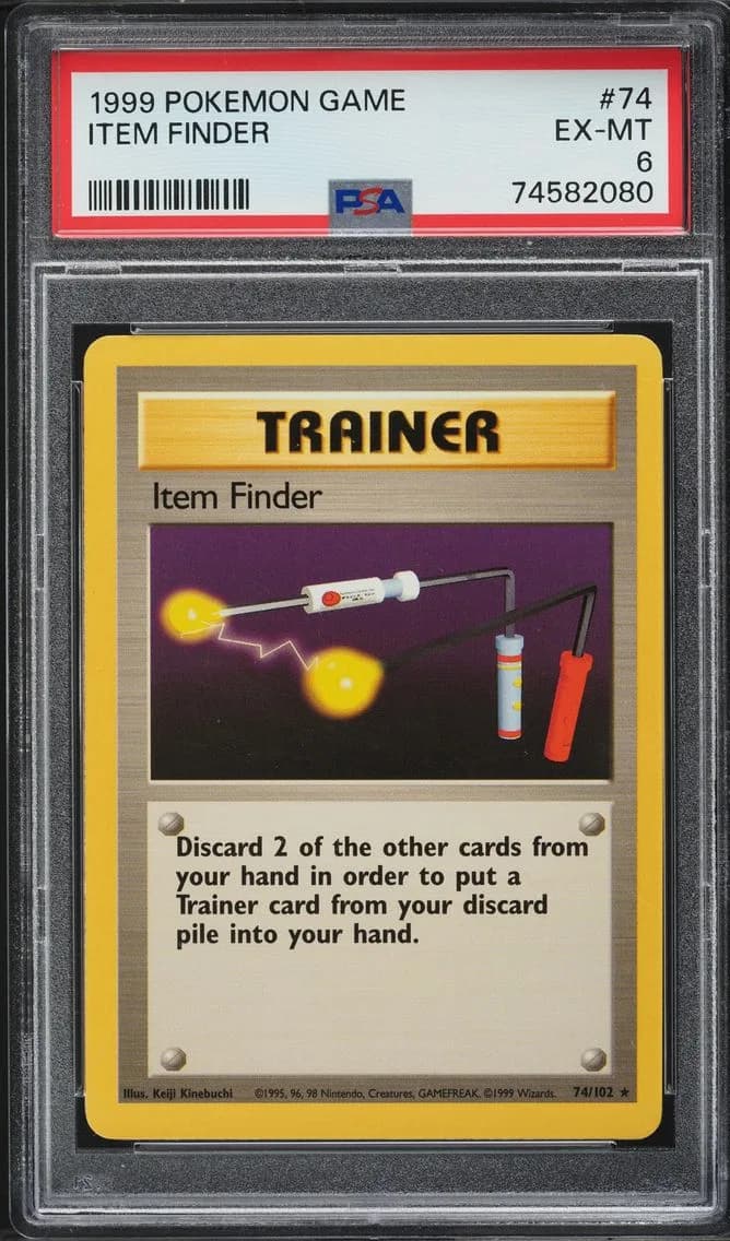 Base Set Item Finder, Game, PSA 10