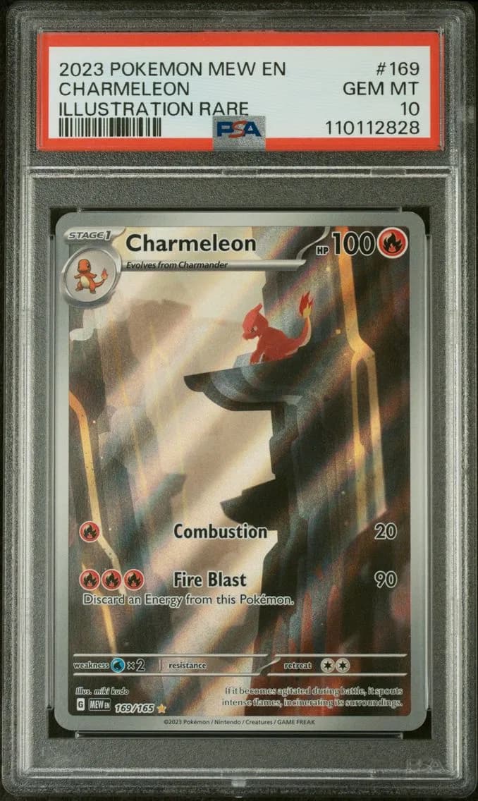 Charmeleon, 151, PSA 10