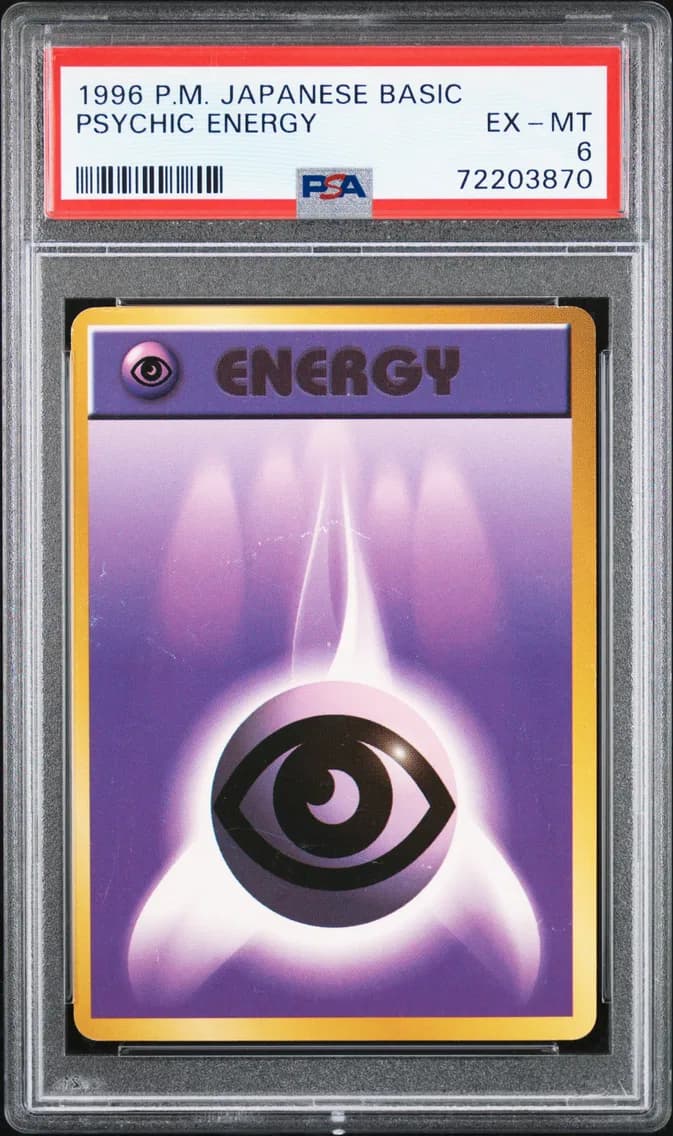 Psychic Energy, Japanese Basic, PSA 6