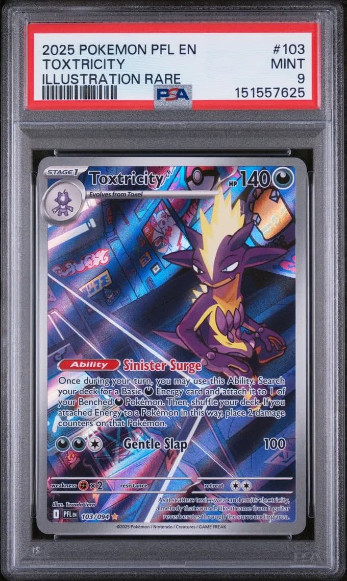 Toxtricity, Phantasmal Flames, PSA 9