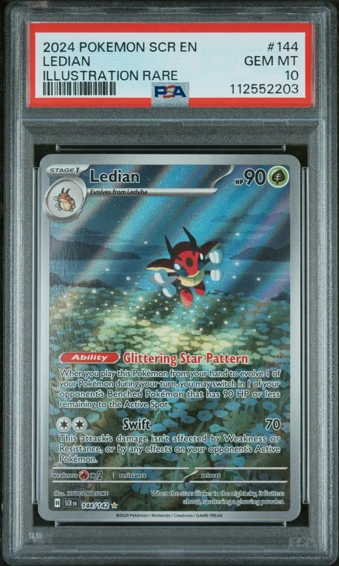 Ledian, Stellar Crown, PSA 10