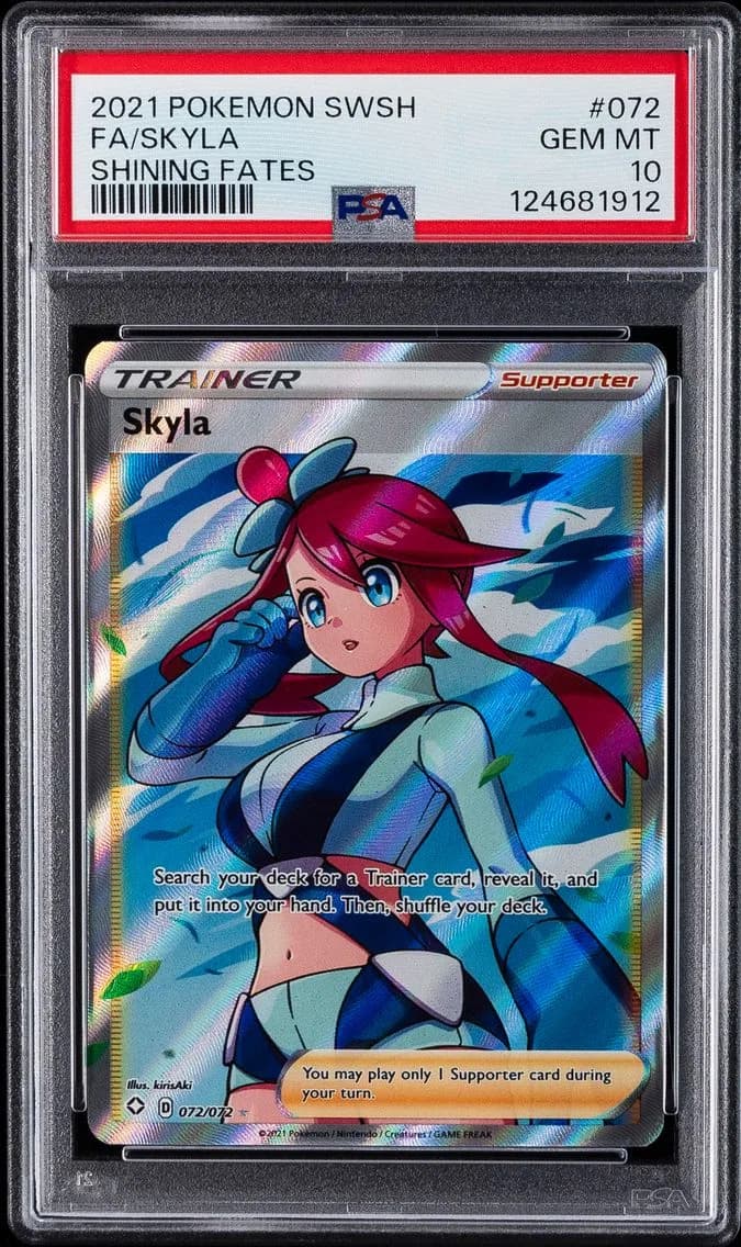 Skyla, Sword & Shield Shining Fates, PSA 10