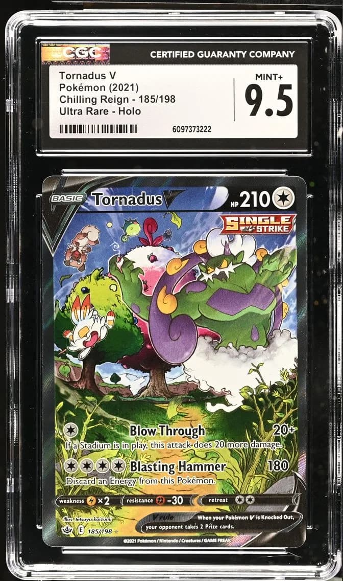 Tornadus V, Chilling Reign, CGC 9.5