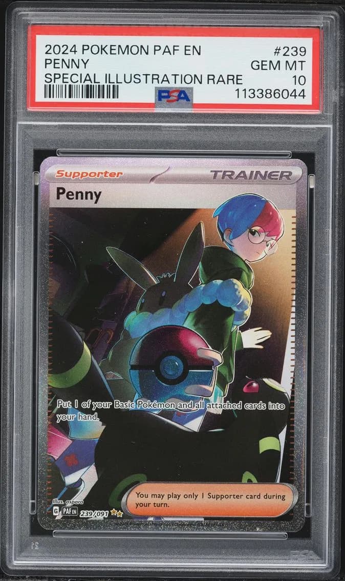 Penny, Paldean Fates, PSA 10