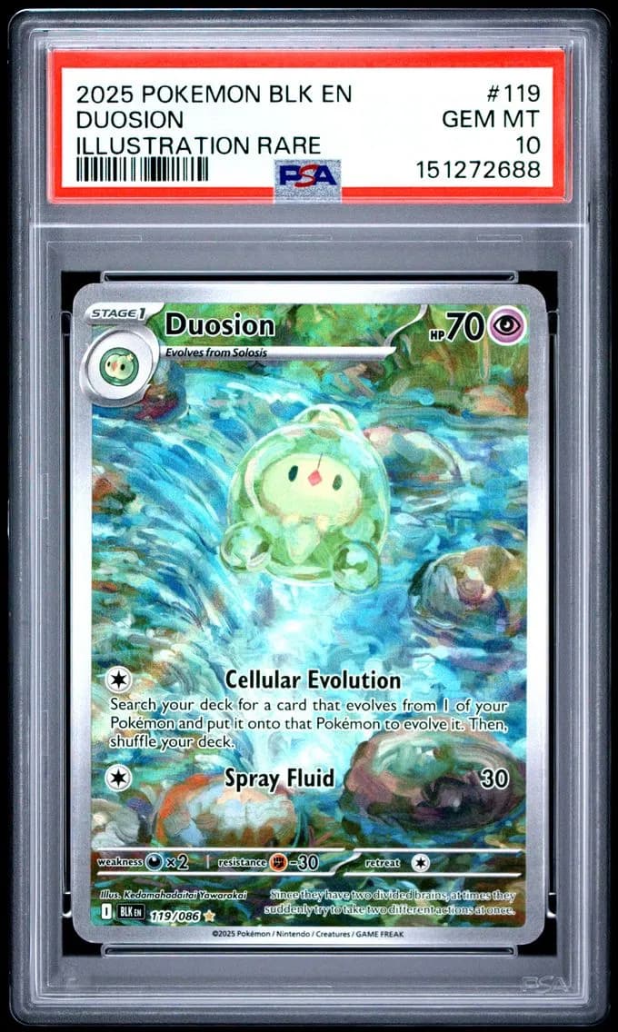 Duosion, Black Bolt, PSA 10