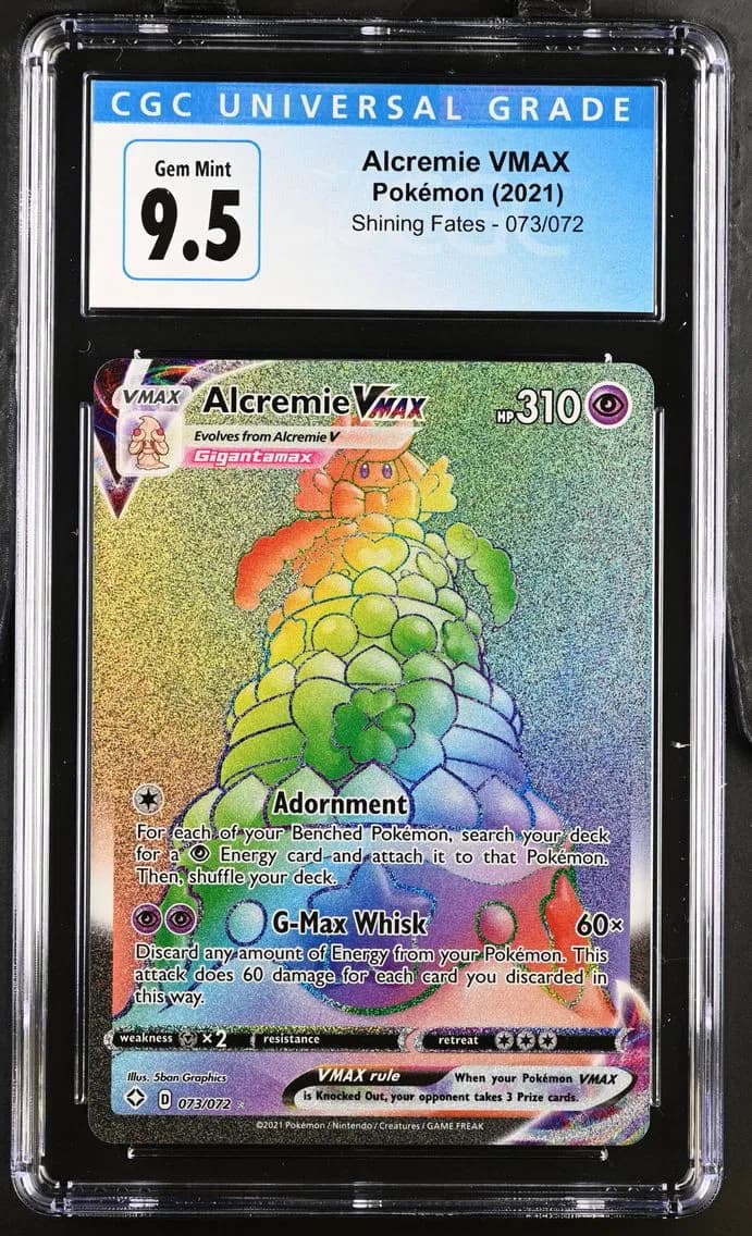 Alcremie VMAX, Shining Fates, CGC 10