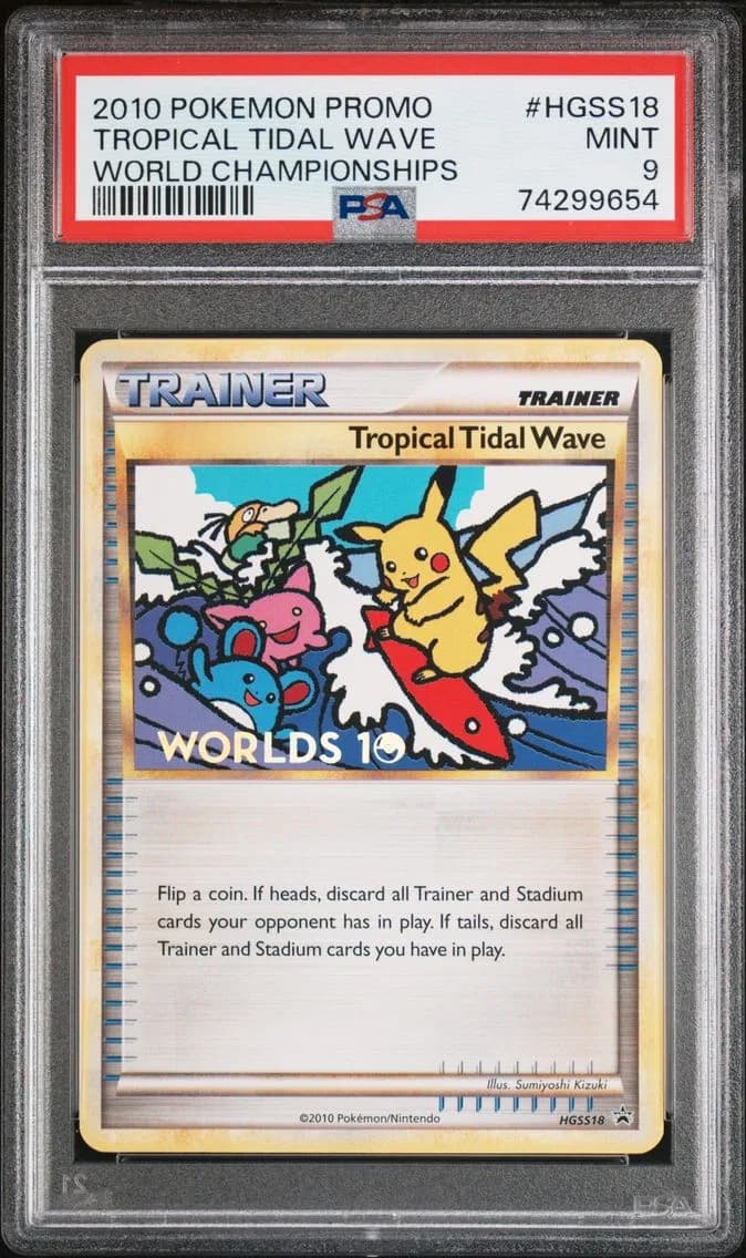 Tropical Tidal Wave, World Championships Promo, PSA 9