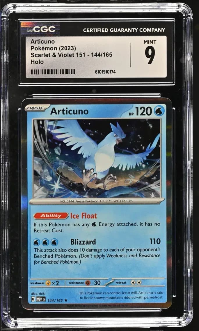 Articuno CGC, Unknown set, CGC 